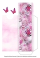 Elegant Floral Butterfly - Pink - Gift Voucher Pocket/Money Wallet