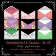 Envelope Embellishments - Set 05 - Spring in Pink - CU4CU