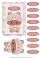 Hippo Love - Card Topper - Boy - Brown