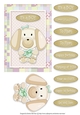 Puppy Love - Card Topper - Boy - Brown