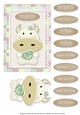 Moo Cow Love - Card Topper - Boy - Brown