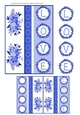 Love Wreath Card Topper - Blue
