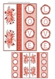 Love Wreath Card Topper - Rose
