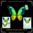 Butterfly Shaped A Frame Card - BA15