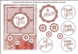 Scrapbook Look Card Topper - Soft Rust