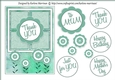 Scrapbook Look Card Topper - Mint Green
