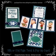 Happy Birthday Son 18th or 21st Twist & Pop Up Card