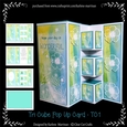 Tri Box Pop Out Card - Green