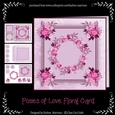 Posies of Love Floral Card - Pink