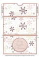 To My Daughter at Christmas Money/Voucher Wallet/Pocket/Envelope - Brown