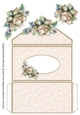 A Simple Rose Money/Voucher Wallet/Pocket/Envelope - Brown