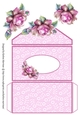 A Simple Rose Money/Voucher Wallet/Pocket/Envelope - Pink