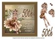 Fairy Beautiful 50th Card Topper