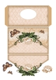 Butterfly Floral Money/Gift/Voucher Pocket/Wallet/Envelope - Orange