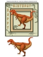 Grrrrr Dinosaur Card Topper - Dinosaur 2