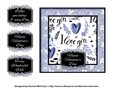 I Love You Romance Card Topper - Mauve