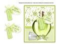 Scents of Love 3 - Card Topper Green