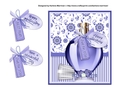 Scents of Love 3 - Card Topper Purple