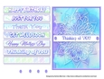 Watercolor Mandala Card Topper