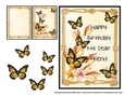 ButterflyDear Friend Special Card Topper & Gift Tag