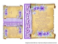 Friends Scroll Card Topper & Gift Card