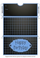 Lattice Voucher/Money Wallet/Pocket Envelope - Blue