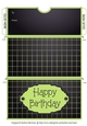Lattice Voucher/Money Wallet/Pocket Envelope - Green