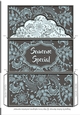Elegant Print Voucher/Money Wallet/Pocket Envelope - Blue - Someone Special