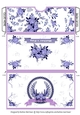 Mothers Day Ribbon Voucher/Money Wallet/Pocket Envelope - Purple