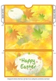 Leafy Gift Voucher/Money Wallet/Pocket - Happy Easter