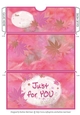 Leafy Gift Voucher/Money Wallet/Pocket -  Just for You