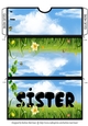 Out in the Sunshine Voucher/Money Wallet/Pocket/Envelope - Sister