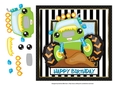 Monster Truck Green Giant Card Topper