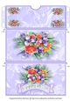 Floral Bouquet Voucher/Money Envelope/Wallet/Pocket - To Grandma with Love
