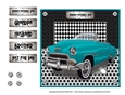 Car Series - Card Topper - Cadillac