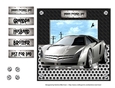 Car Series - Card Topper - Silver Fox
