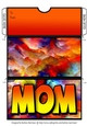 Clouds of Colour - For Mom Money/Gift/Voucher Wallet/Pocket//Envelope
