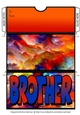 Clouds of Colour - For Brother Money/Gift/Voucher Wallet/Pocket//Envelope