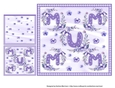 Mum in Purple Weath Card Topper & Gift Card