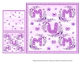 Mum in Orchid Pink Weath Card Topper & Gift Card