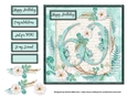 Floral Number Card Topper - 60th Birthday