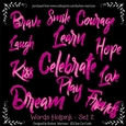 Hot Pink Word Pack - Set 2