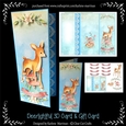 All-in-One Fold Deerlightfully Deer & Gift Card