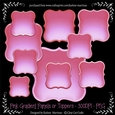Tones of Pink Panels - Toppers 