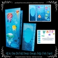 All In One Deep Ocean Jelly Fish Card