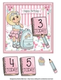 Little Dreamer Age Birthday Card Topper