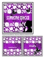 Silhouette & White Card Topper & Gift Card - Pink