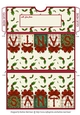 Santas Gifts Christmas Money/Gift/Voucher Wallet/Pocket or Envelope