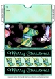 Merry Christmas Stocking, Pocket/Wallet/Envelope for Gift Vouchers & Money