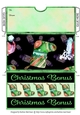 Christmas Bonus Stocking, Pocket/Wallet/Envelope for Gift Vouchers & Money